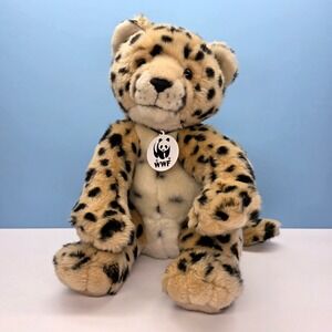 Build a Bear Cheetah Leopard Plush Stuffed Animal World Wildlife Fund WWF 2007